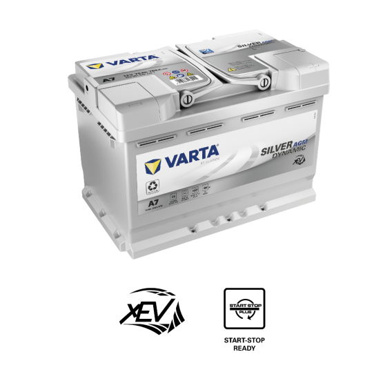 VARTA Silver Dynamic AGM 12V 70Ah