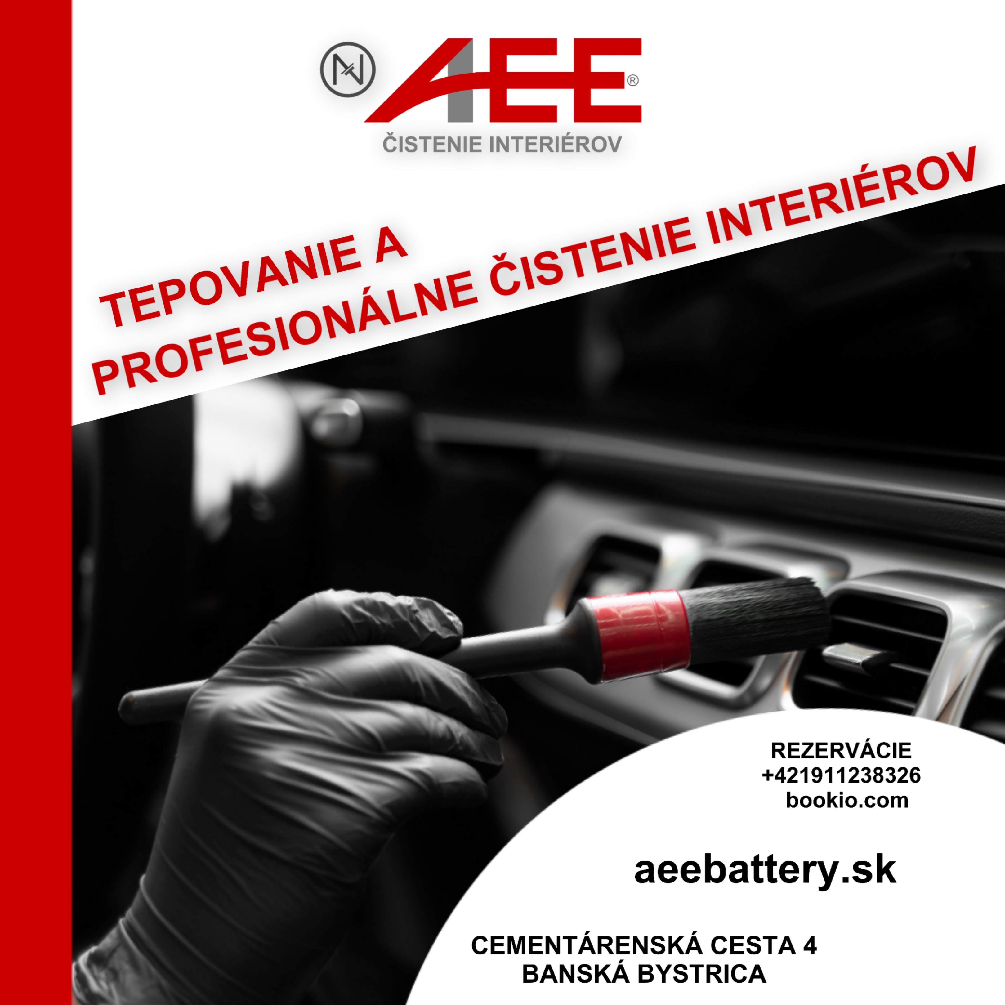 Cistenie Interierov AEE Battery